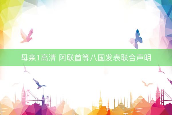 母亲1高清 阿联酋等八国发表联合声明
